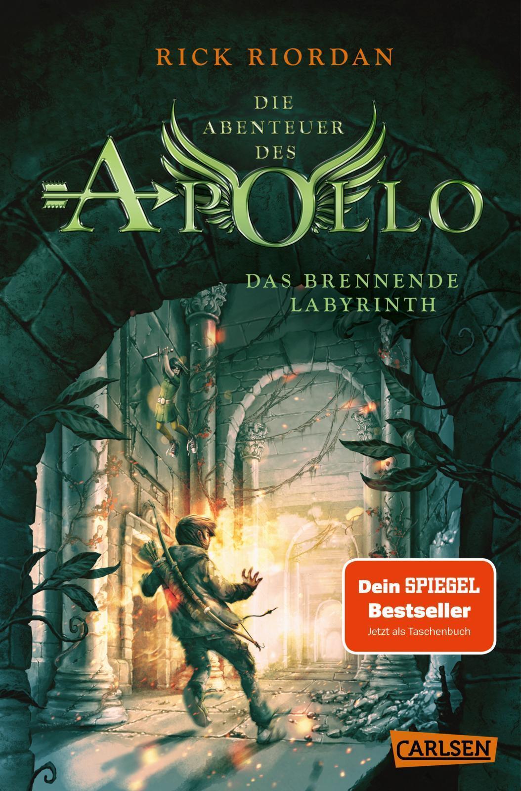 Thumbnail - Die Abenteuer Des Apollo 3: Das Brennende Labyrinth, Rick Riordan