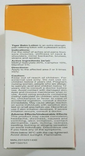 Loción Bálsamo Tigre Fuerte Alivio del Dolor Hombro Espalda Dolor 80 ml Paquete Múltiple NUEVO - Imagen 7 de 16