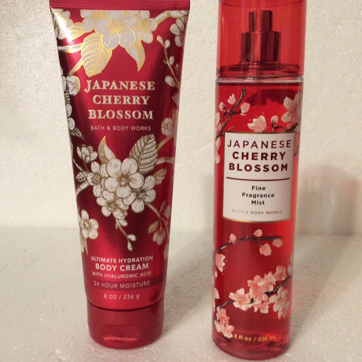 Bath & Body Works Japanese Cherry Blossom Fragrance Mist & Body