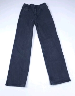 Hollister Jeans Mens Black 27 Ultra High Rise Dad Jean Dadcore