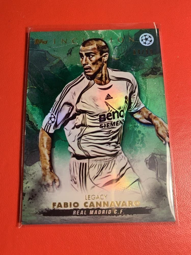 Topps UEFA Inception 22/23 2022 2023 # Fabio Cannavaro # Legacy Parallel /99