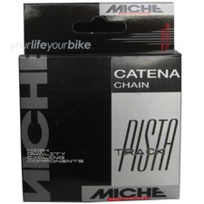 CATENA MICHE PISTA TRACK 1/8" SINGLESPEED 114G 1 VELOCITÀ BICI FIXIE MOUNTAIN BIKE