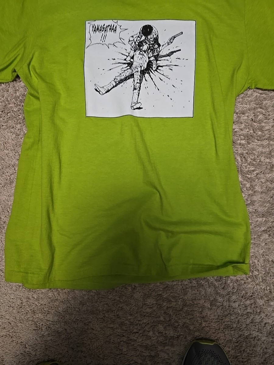 Supreme Akira Yamagata Tee FW17 Lime M Rare T Shirt Japanese Anime