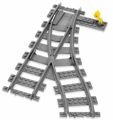 lego train track points