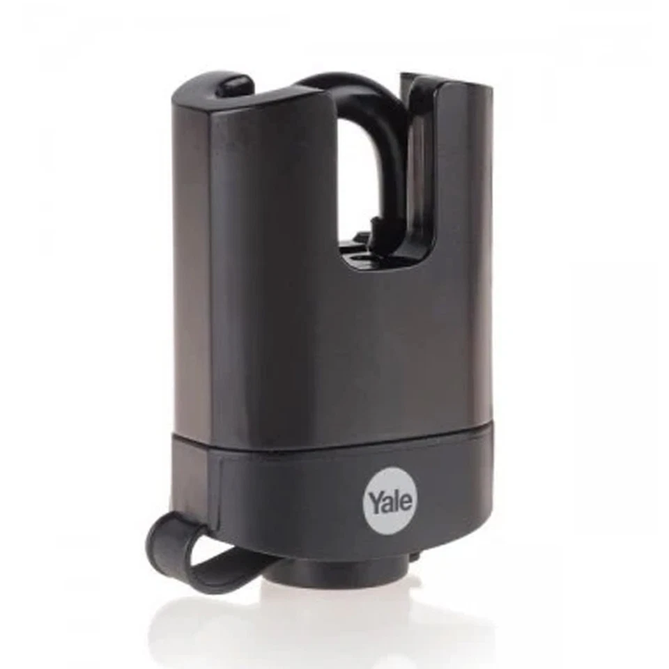 CLOSED SHACKLE PADLOCK Yale High Security Heavy Duty Tool Van Shed Weatherproof - Image 2 of 4