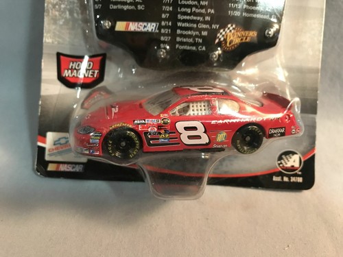 Winners Circle Dale Earnhardt Jr 2005 #8 Hood Magnet Nextel Cup schedule SEALED - Picture 2 of 5