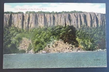 The Palisades of the Hudson River NY Unposted DB Postcard