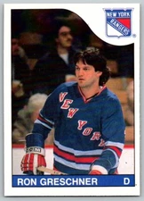 1985-86 O-Pee-Chee #182 Ron Greschner (ref 165939)
