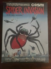 Spider Invasion Game Atari 400, 800,  by Cosmi