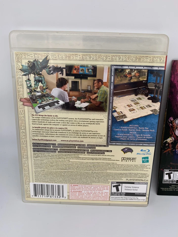 THE EYE OF JUDGMENT Sony Playstation 3 PS3 Starter Pack CIB Complete Camera - Image 3 of 4