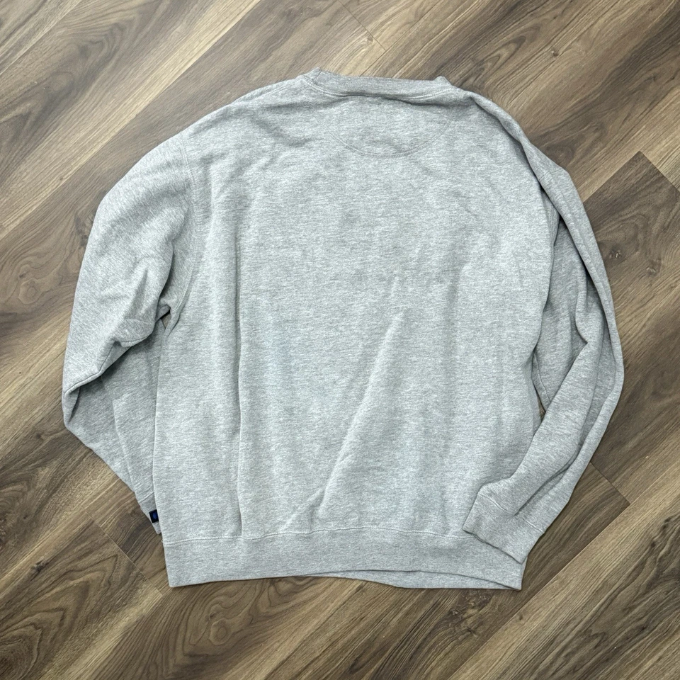 Sudadera gris pesca XL vintage años 90 Team Triton Boats logotipo bordado para hombre Foto 2 de 3