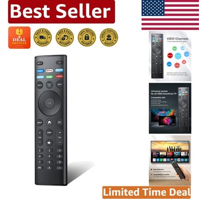 Lightweight Ergonomic Remote for Vizio LCD Smart TVs - Easy Operation, Durable