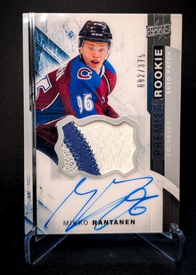 Mikko Rantanen 2015-16 Upper Deck Premier - Rookie Patch Auto #101