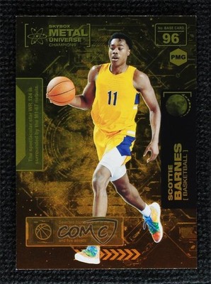 2021 Skybox Metal Universe Champions PMG Orange Scottie Barnes Rookie RC 6l7