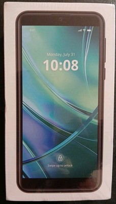 Foxx A551 Unlocked Smartphone with 2GB RAM, 16GB GSM, Dual-SIM, Black/Gray