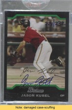 2006 Bowman Originals 221/232 Jason Kubel (2004 Draft) Buyback Auto READ 0o9