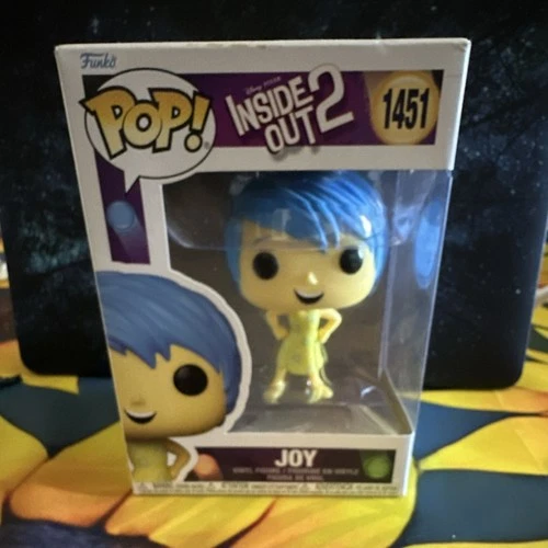 Funko Pop! Vinyl Joy Inside Out 2 #1451 Collectible Figure Pixar Movie 2024