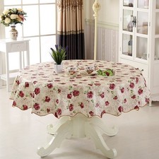 Table Cloth Table Cover For 6 Seaters 4 Seaters Gold/Rose/Sunflower Oil-proof