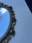 VTG Ornate Gold Framed Syroco Wall Mirror Homco 2037 Hollywood Regency 29”x19” — photo 6