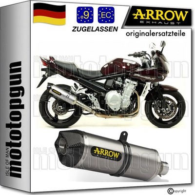 ARROW AUSPUFF ZUGELASSEN RACE-TECH ALUMINIUM C SUZUKI GSF 1250 BANDIT S 2013 13