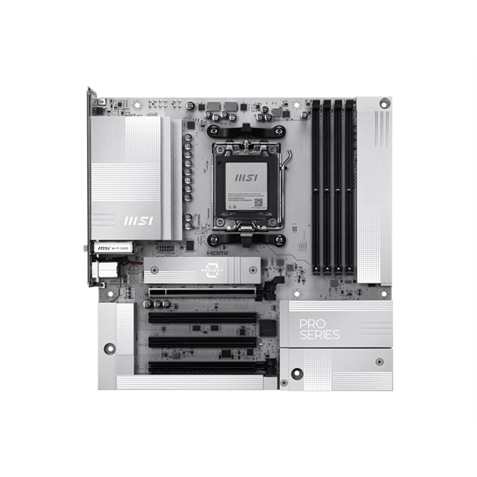 MSI AM5 PRO B850M-A WIFI PZ M-ATX AMD B850 Socket AM5 Micro ATX