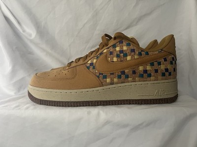 Nike Air Force 1  07 LV8 Woven  Light Brown/Multicolor  (Men s)