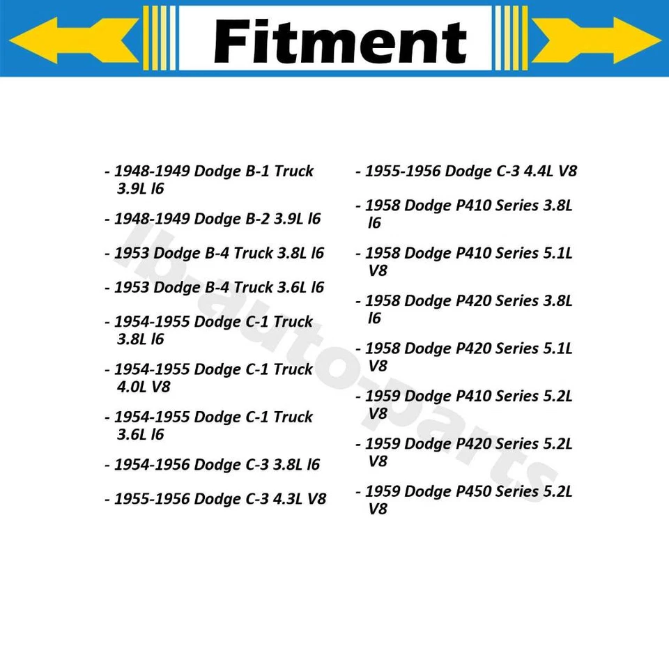 Manguera de freno delantera trasera Dorman 3x para Dodge P420 Series 1959 5,2 L Foto 2 de 4