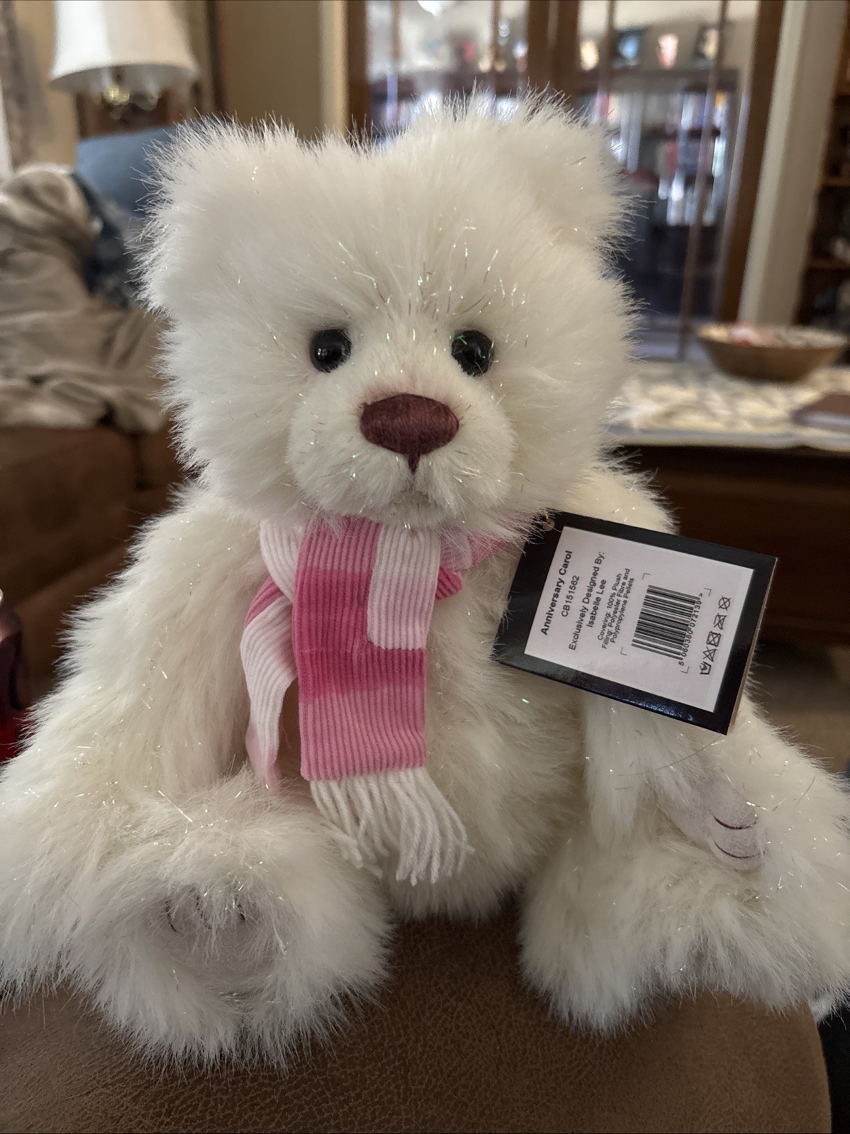 Charlie Bears Anniversary Carol.  CB151562. Isabelle Lee. 2015. 12” All Tags.