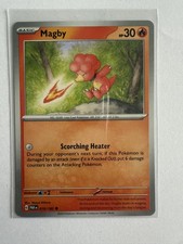 Magby 019/182 NM Pardox Rift Scarlet Violet Pokemon Card 