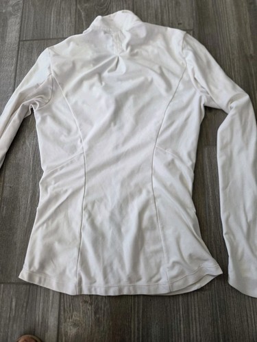 Nike Golf Full Zip Fitted Lightweight Jacket. White/black. Size XS - Picture 3 of 11