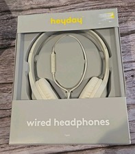 Heyday Wired on-Ear Headphones Ivory Comfort Fit New-Sealed 216 