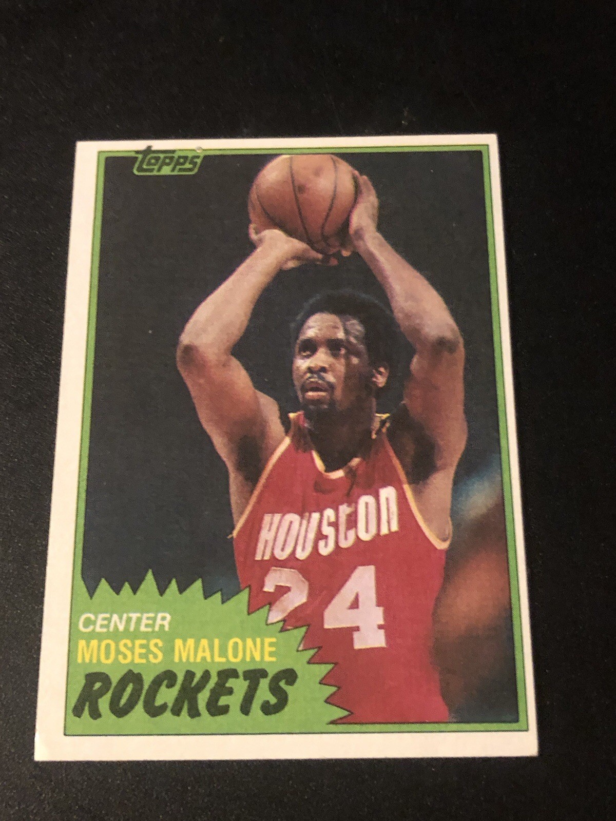 1981-82 Topps Moses Malone #14 HOF EXMT