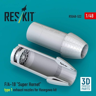 ResKit RSU48-522 1:48 Boeing F/A-18 Super Hornet Typ 1 Auspuffdüsen
