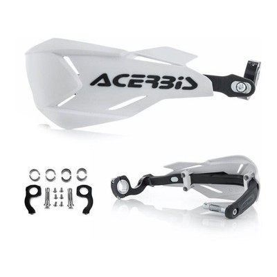 Acerbis Handguards Enduro MX Handprotektoren X-Factory weiss schwarz