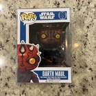 Funko Pop Star Wars Darth Maul 09 Original Release Blue Label Large Font Vaulted