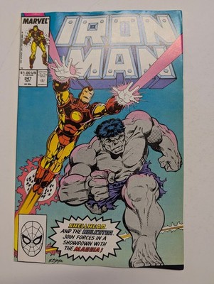 Iron Man #247, Marvel Comics, October 1989.