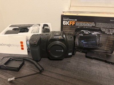 ~GREAT CONDITION~ Blackmagic Cinema Camera 6k Full Frame L Mount + Cage 