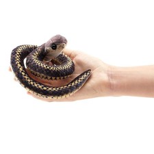 Folkmanis Mini Snake Finger Puppet Brown, 1 EA 1 EA, Brown