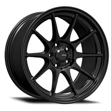 Konig Dekagram Rim 19x9.5 5x114.3 Offset 25 Semi-matte Black Quantity Of 1