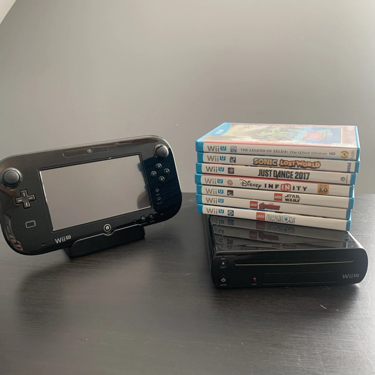 ウィーユー  W i i U 25+ Nintendo Wii U - Deluxe NTSC-U/C Video Game Consoles for sale