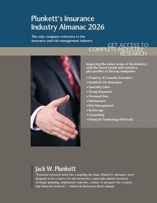 Plunkett's Insurance Industry Almanac 2026: Insurance Industry Market Research,