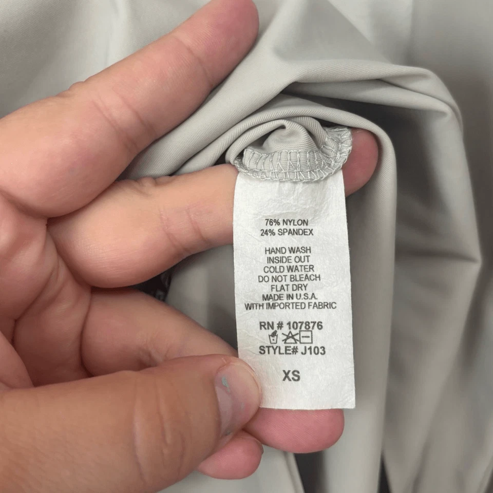 Chaqueta Jason Beige Nylon Absorbente de Humedad XS Foto 3 de 4