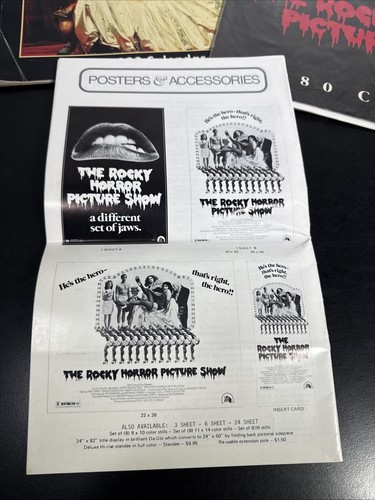Rocky Horror Picture Show 1975 Press Book & 1980 & 1990 Calendar VG++ - Picture 3 of 7