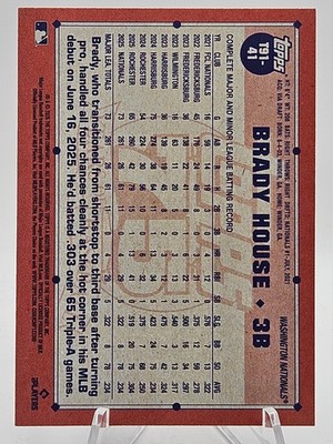 2026 Topps Series 1 Japan Baseball #T91-41 Brady House Koi Fish SP