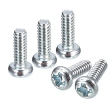 #4-40x5/16" Pan Head Phillips Machine Screws, 50pcs Carbon Steel Screws