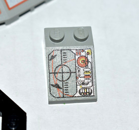 LEGO Panel 10x10 Quarter Saucer Top UFO LEFT x2 4229 Engine 6975 6979 30117pb01