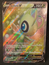 Pokemon - Celebi V Full Art 160/198 - 2021 SWSH: Chilling Reign - NM on eBay