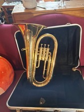 Bb King Euphonium/Baritone 3/4 Size, Used, Includes Carrying Case  Mouthpiece