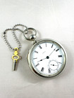 WALTHAM 18s key wind Wm. Ellery grade, model 1877 11 jewel pocket watch SERVICED — photo 2