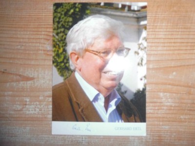 original Gerhard Ertl- Nobelpreis